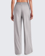G4Free - ShiftReady Elastic Waistband Wide Leg Work Trousers -GF25J377AA-S