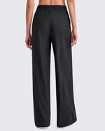 G4Free - ShiftReady Elastic Waistband Wide Leg Work Trousers -GF25J377AA-S