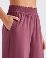 G4Free - ShiftReady Elastic Waistband Wide Leg Work Trousers -GF25J377AA-S