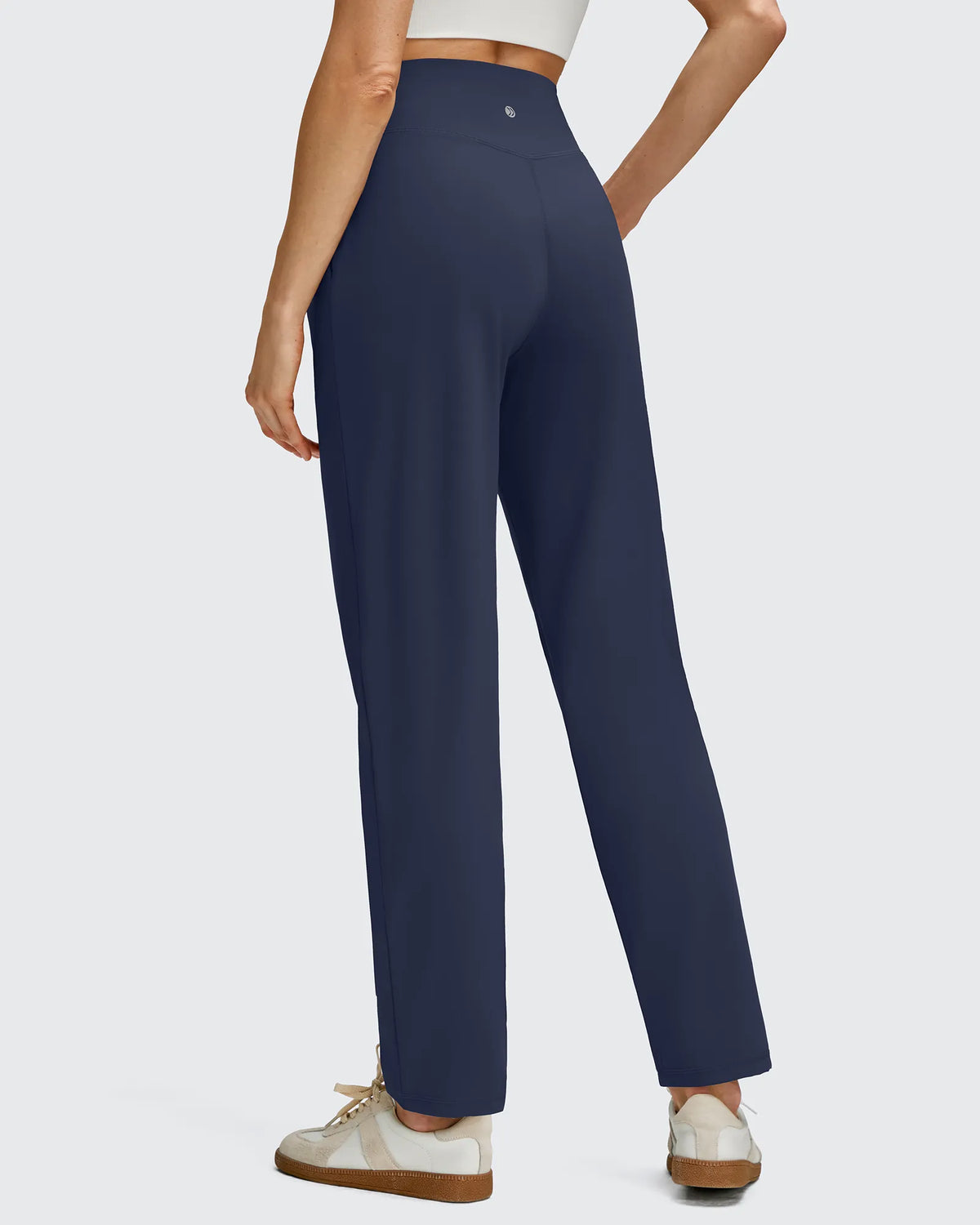 G4Free - ShiftReady Front Pleated Ankle Tapered High Waist Trousers -GF25D637AA-S