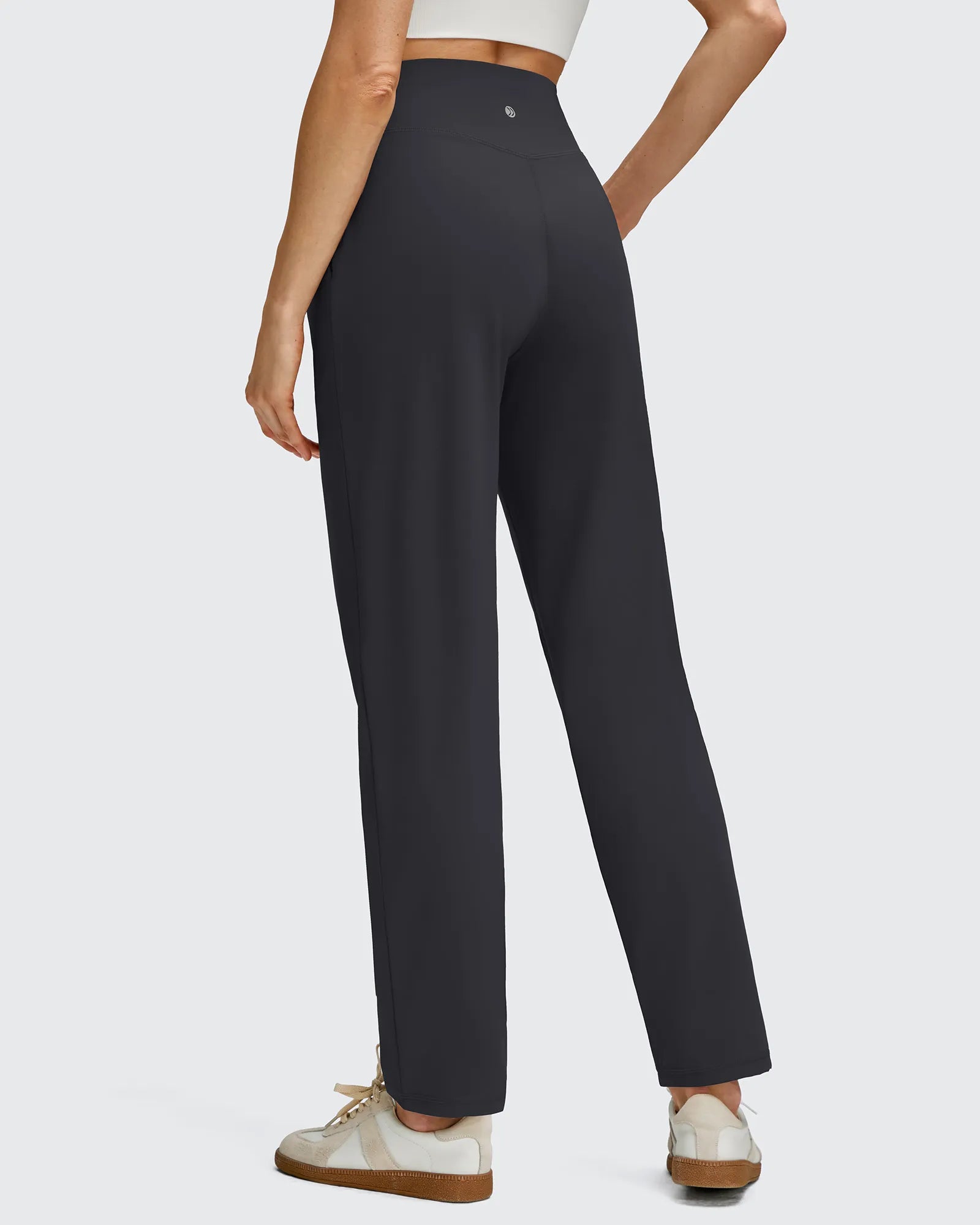 G4Free - ShiftReady Front Pleated Ankle Tapered High Waist Trousers -GF25D637AA-S
