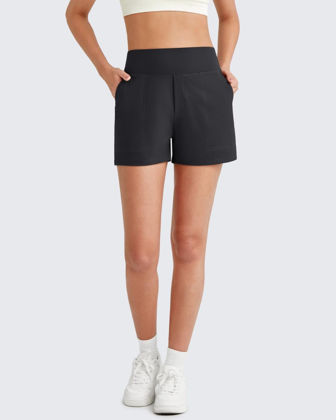 G4Free - ShiftReady High-Rise Business Shorts 3'' -GF25E426AA-S