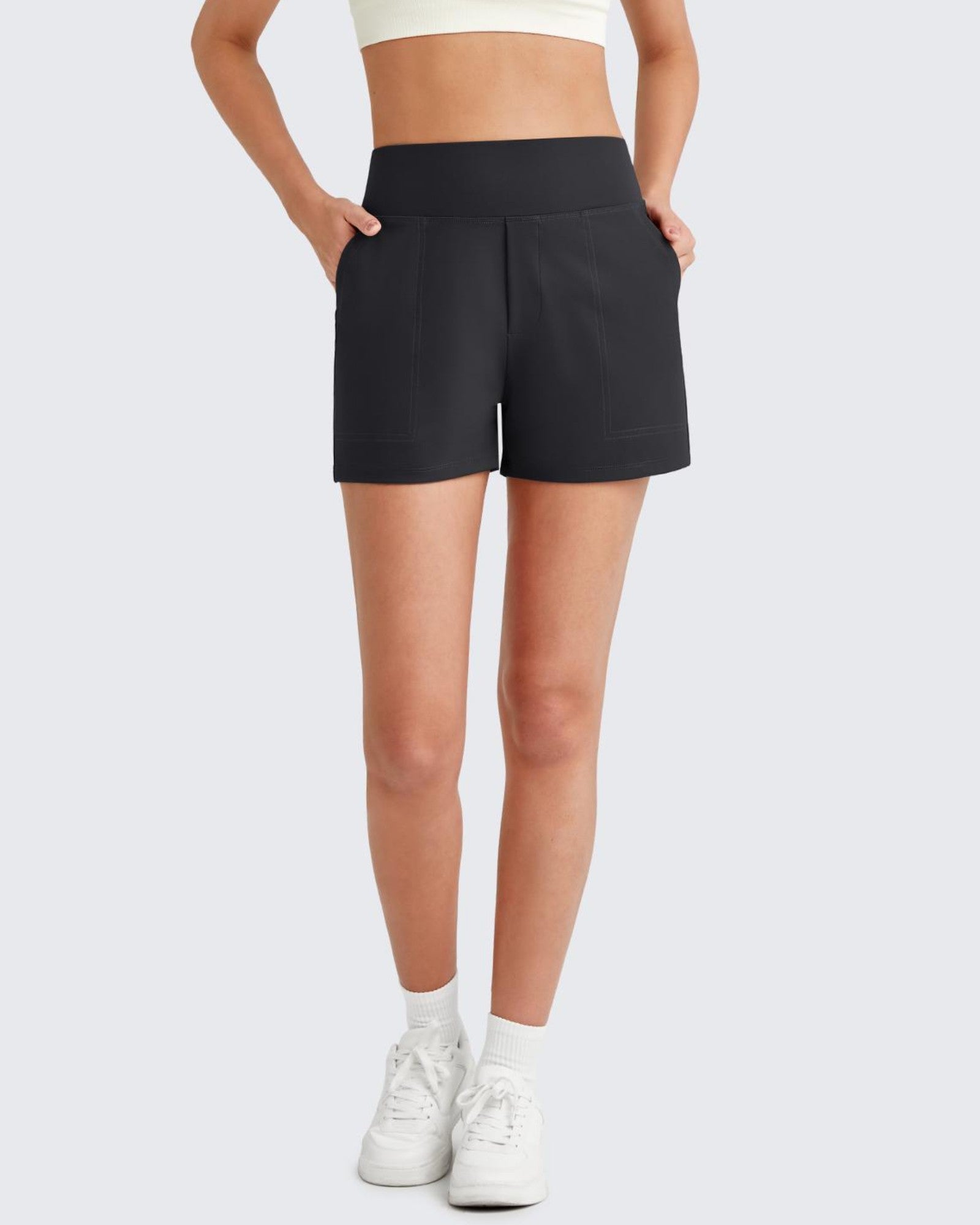 G4Free - ShiftReady High-Rise Business Shorts 3'' -GF25E426AA-S