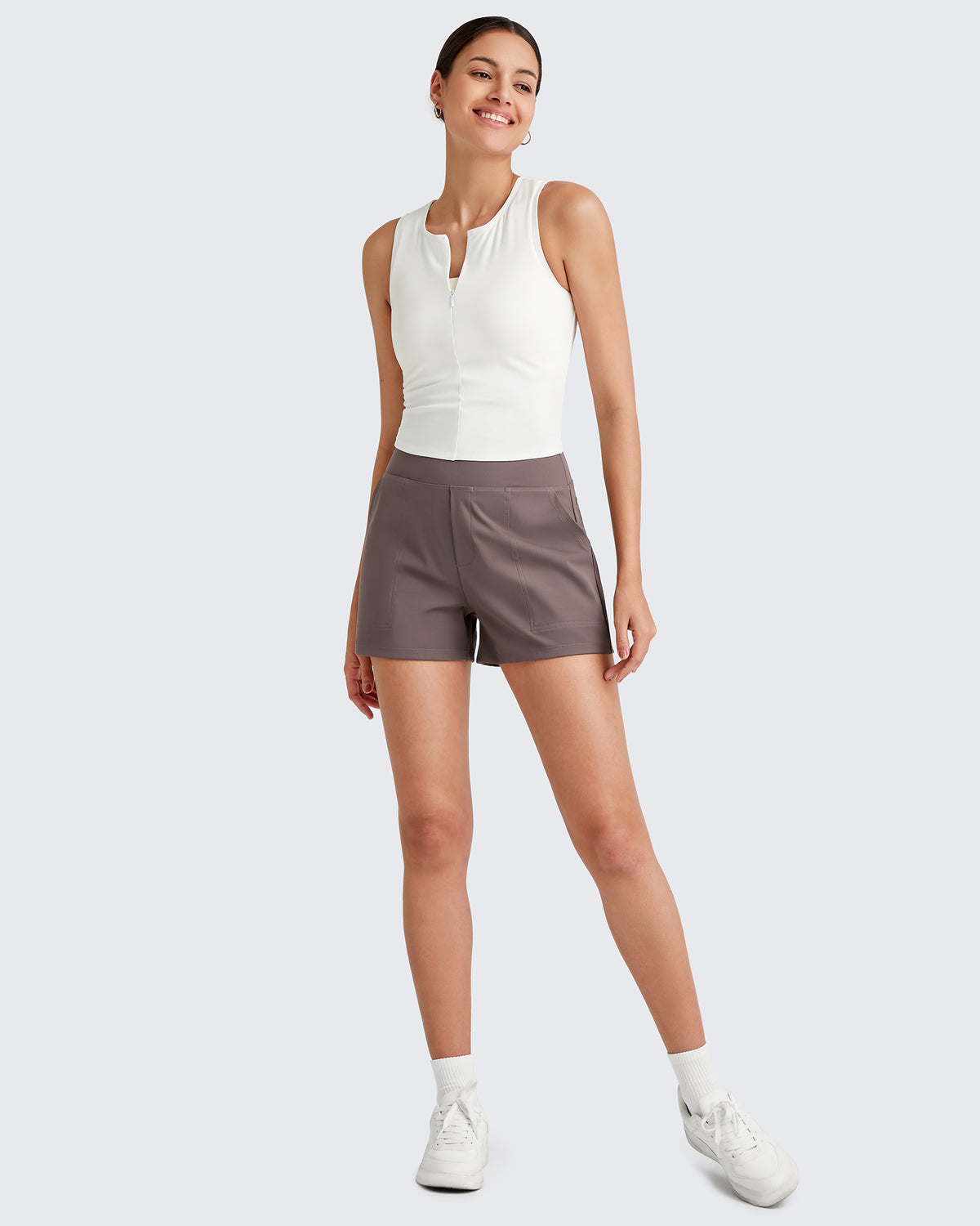 G4Free - ShiftReady High-Rise Business Shorts 3'' -GF25E426AA-S