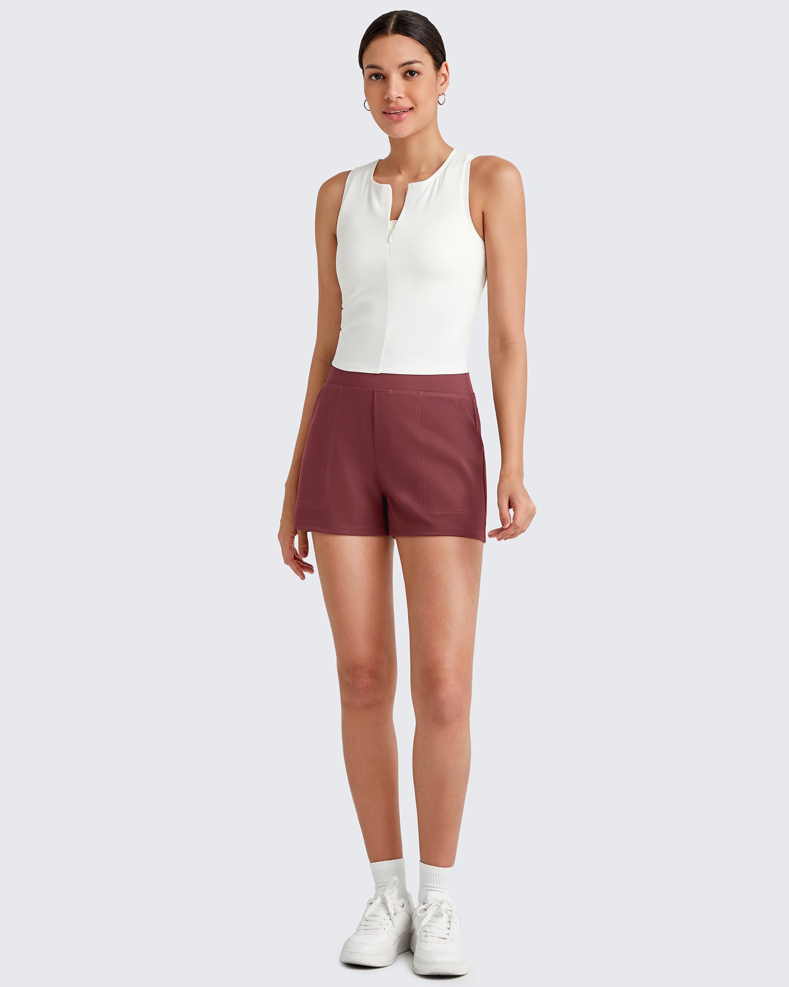G4Free - ShiftReady High-Rise Business Shorts 3'' -GF25E426AA-S