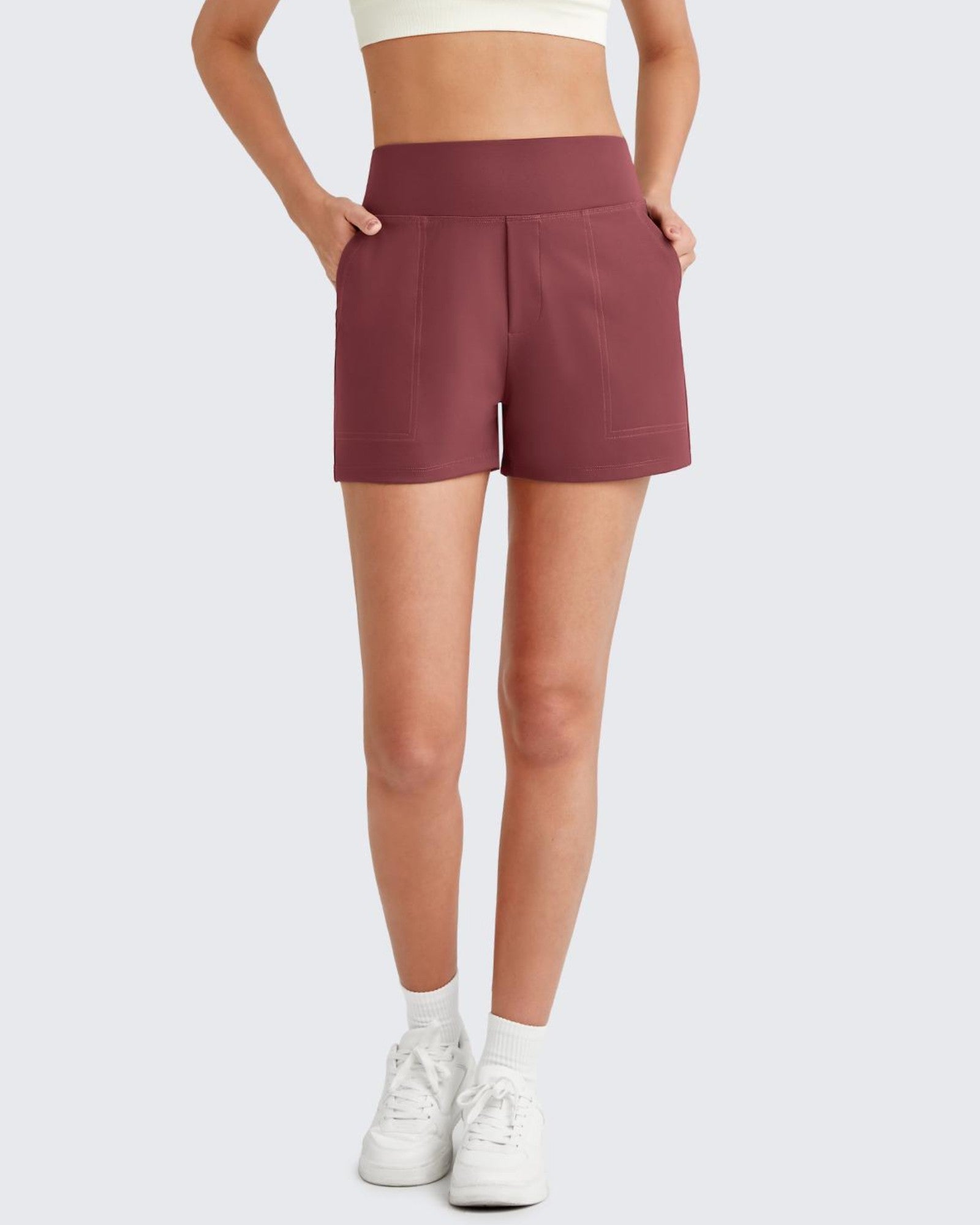 G4Free - ShiftReady High-Rise Business Shorts 3'' -GF25E426FA-S