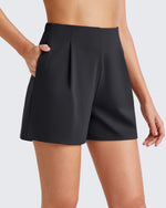 G4Free - ShiftReady High-Rise Pleated Work Shorts 5'' -GF25E395AA-S