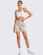 G4Free - ShiftReady High-Rise Pleated Work Shorts 5'' -GF25E395FA-S