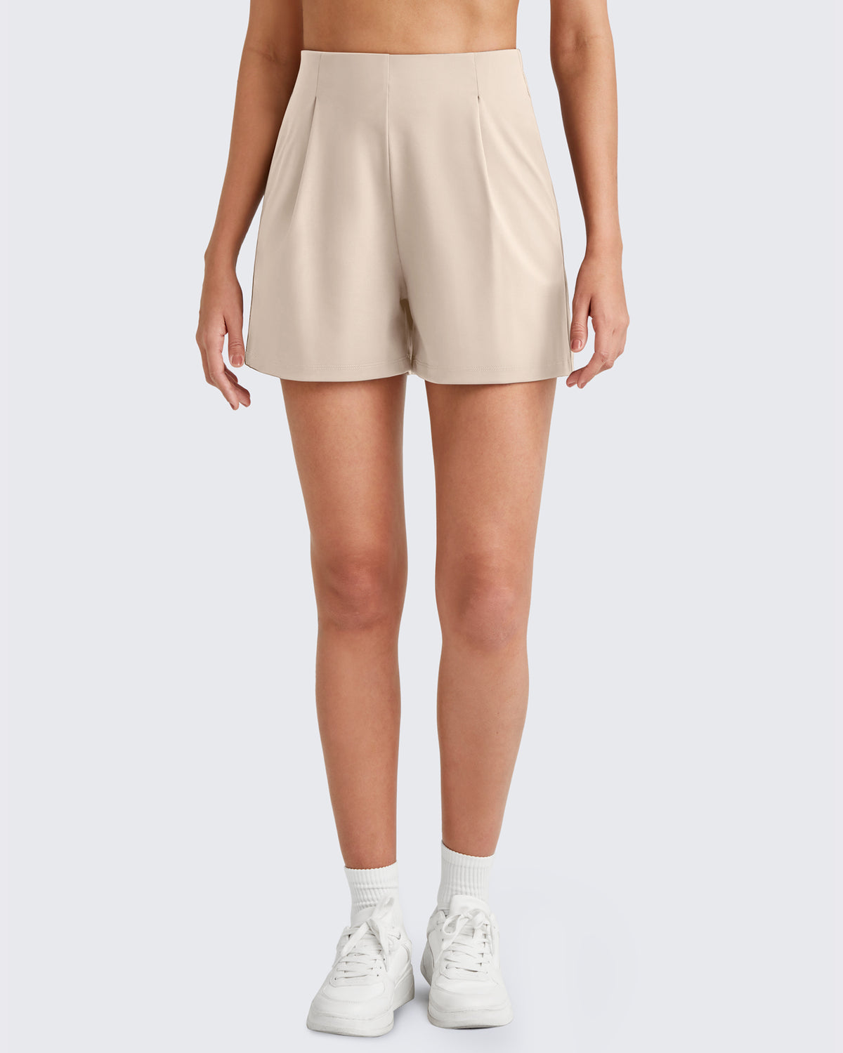 G4Free - ShiftReady High-Rise Pleated Work Shorts 5'' -GF25E395FA-S
