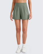 G4Free - ShiftReady High-Rise Pleated Work Shorts 5'' -GF25E395FA-S