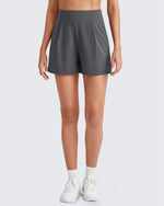 G4Free - ShiftReady High-Rise Pleated Work Shorts 5'' -GF25E395FA-S