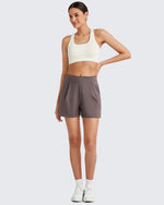 G4Free - ShiftReady High-Rise Pleated Work Shorts 5'' -GF25E395FA-S