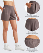G4Free - ShiftReady High-Rise Pleated Work Shorts 5'' -GF25E395FA-S
