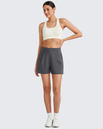 G4Free - ShiftReady High-Rise Pleated Work Shorts 5'' -GF25E395FA-S