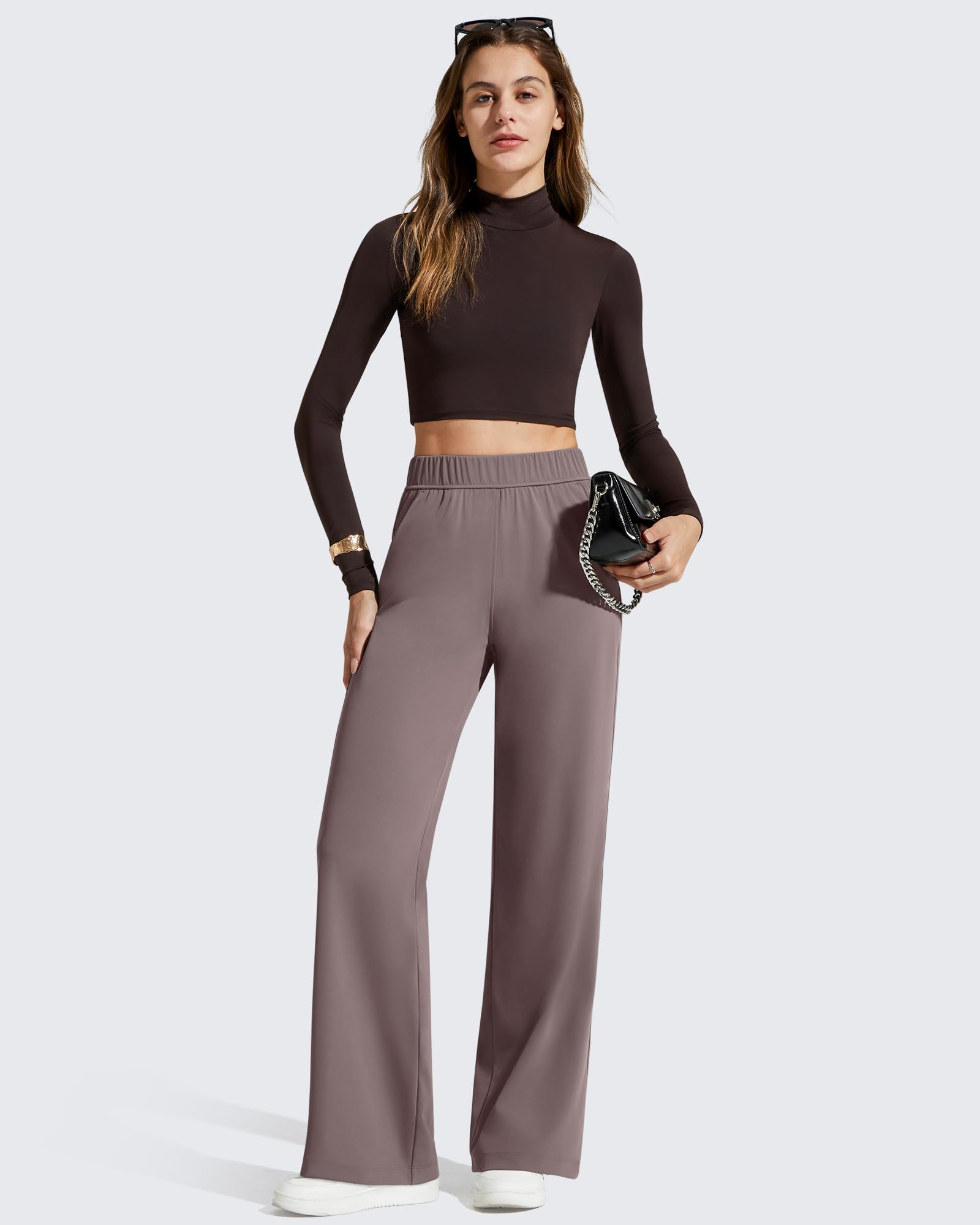 G4Free - ShiftReady High-Rise Straight Leg Dress Pants -GF25J423AA-S