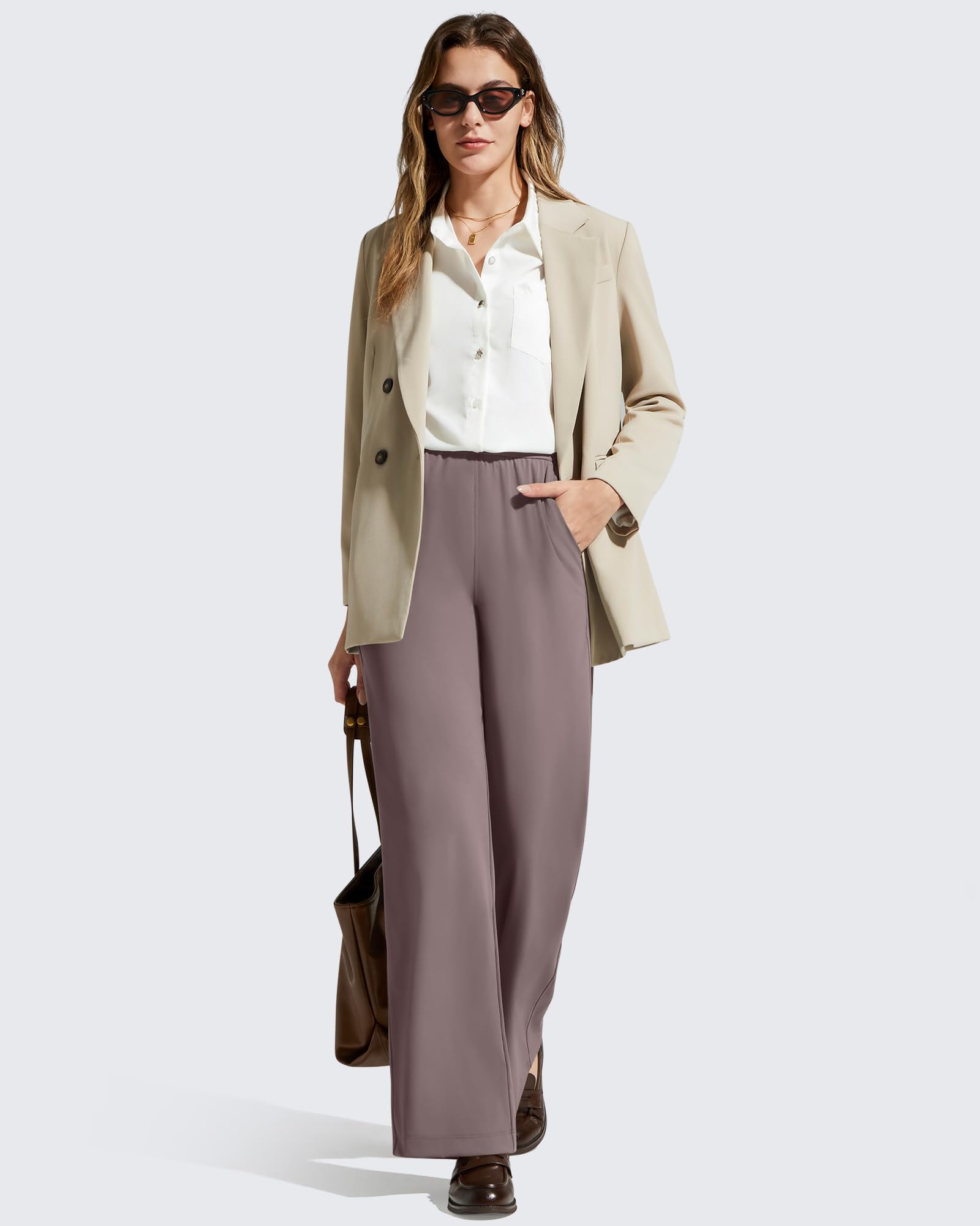 G4Free - ShiftReady High-Rise Straight Leg Dress Pants -GF25J423AA-S