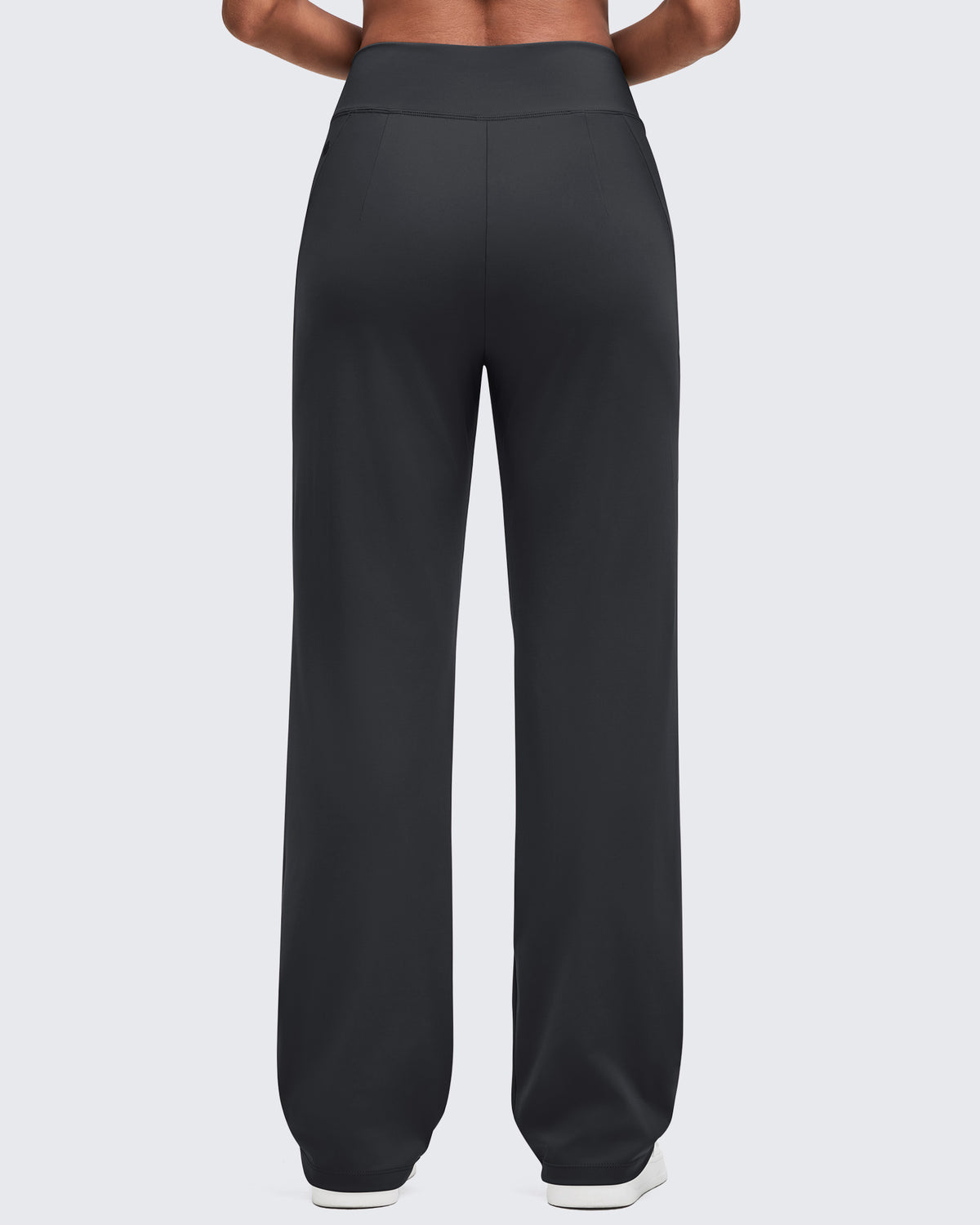 G4Free - ShiftReady High Waist Hidden Zipper Pockets Dress Pants -GF25D571AA-S