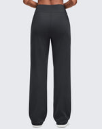 G4Free - ShiftReady High Waist Hidden Zipper Pockets Dress Pants -GF25D571AA-S