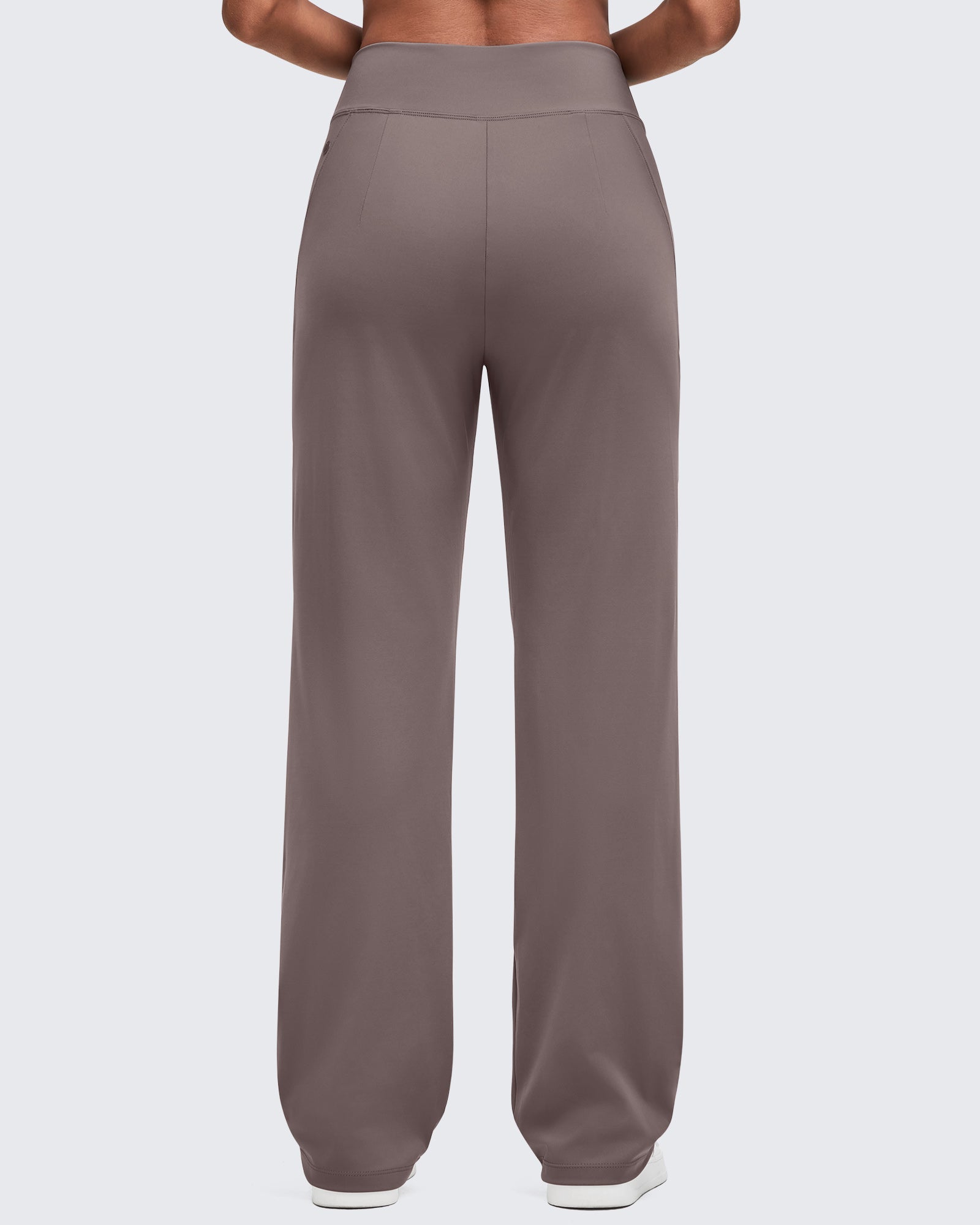 G4Free - ShiftReady High Waist Hidden Zipper Pockets Dress Pants -GF25D571AA-S