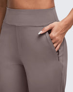 G4Free - ShiftReady High Waist Hidden Zipper Pockets Dress Pants -GF25D571AA-S