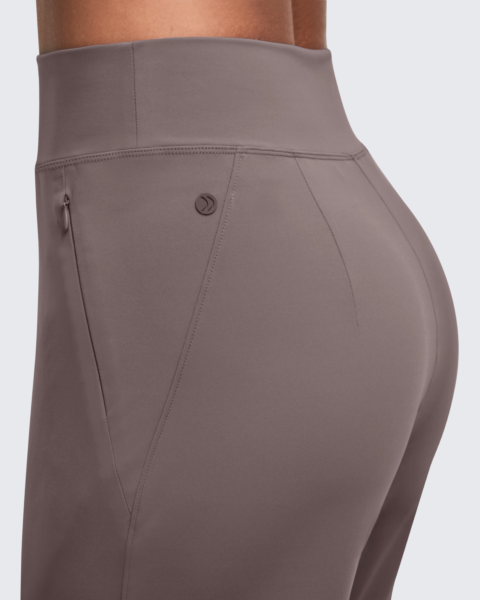 G4Free - ShiftReady High Waist Hidden Zipper Pockets Dress Pants -GF25D571AA-S