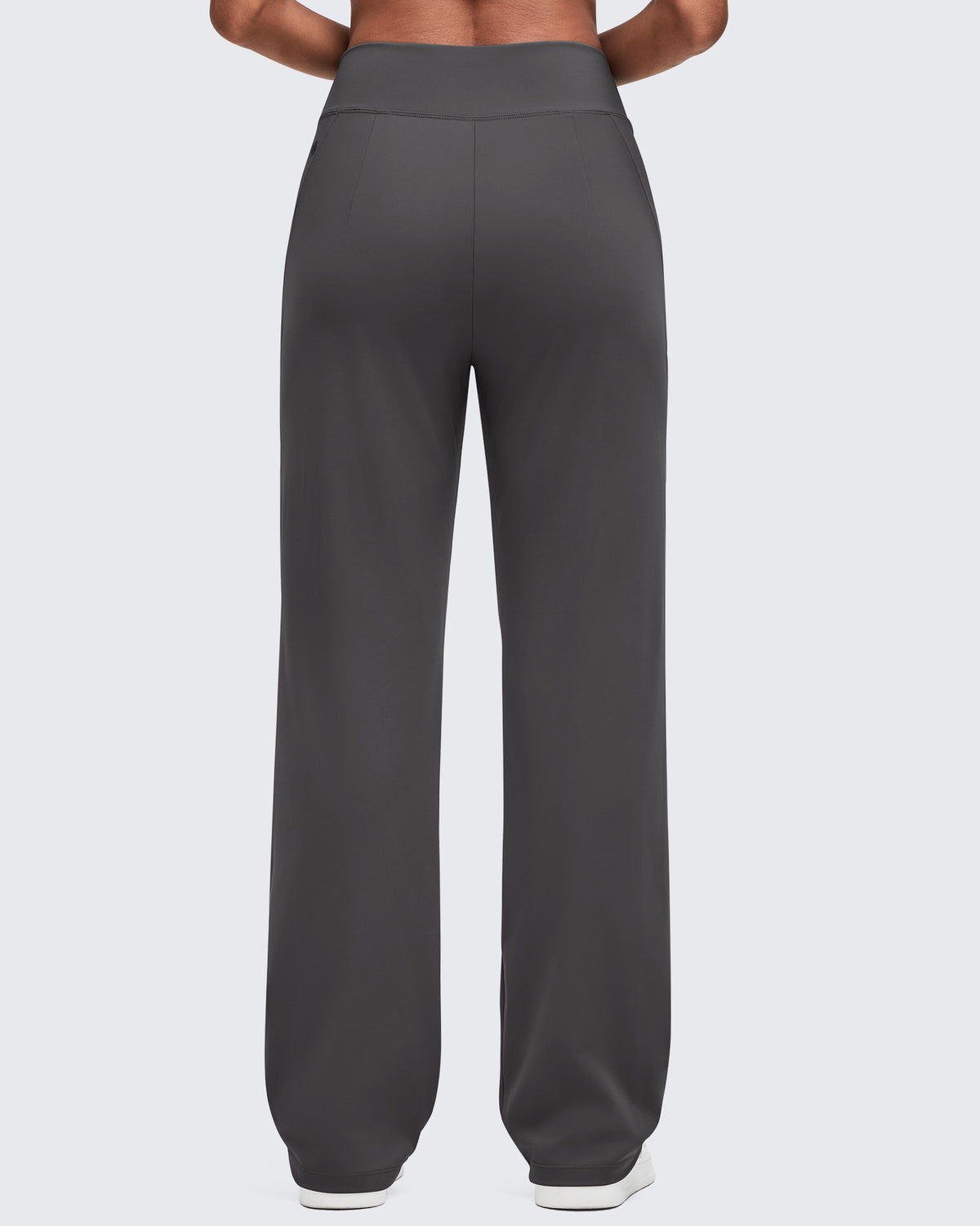 G4Free - ShiftReady High Waist Hidden Zipper Pockets Dress Pants -GF25D571AA-S