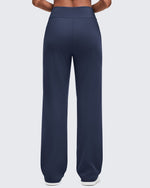 G4Free - ShiftReady High Waist Hidden Zipper Pockets Dress Pants -GF25D571AA-S