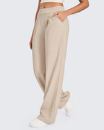 G4Free - ShiftReady High-Waist Work Wide Leg Pants -GF24J227BA-S