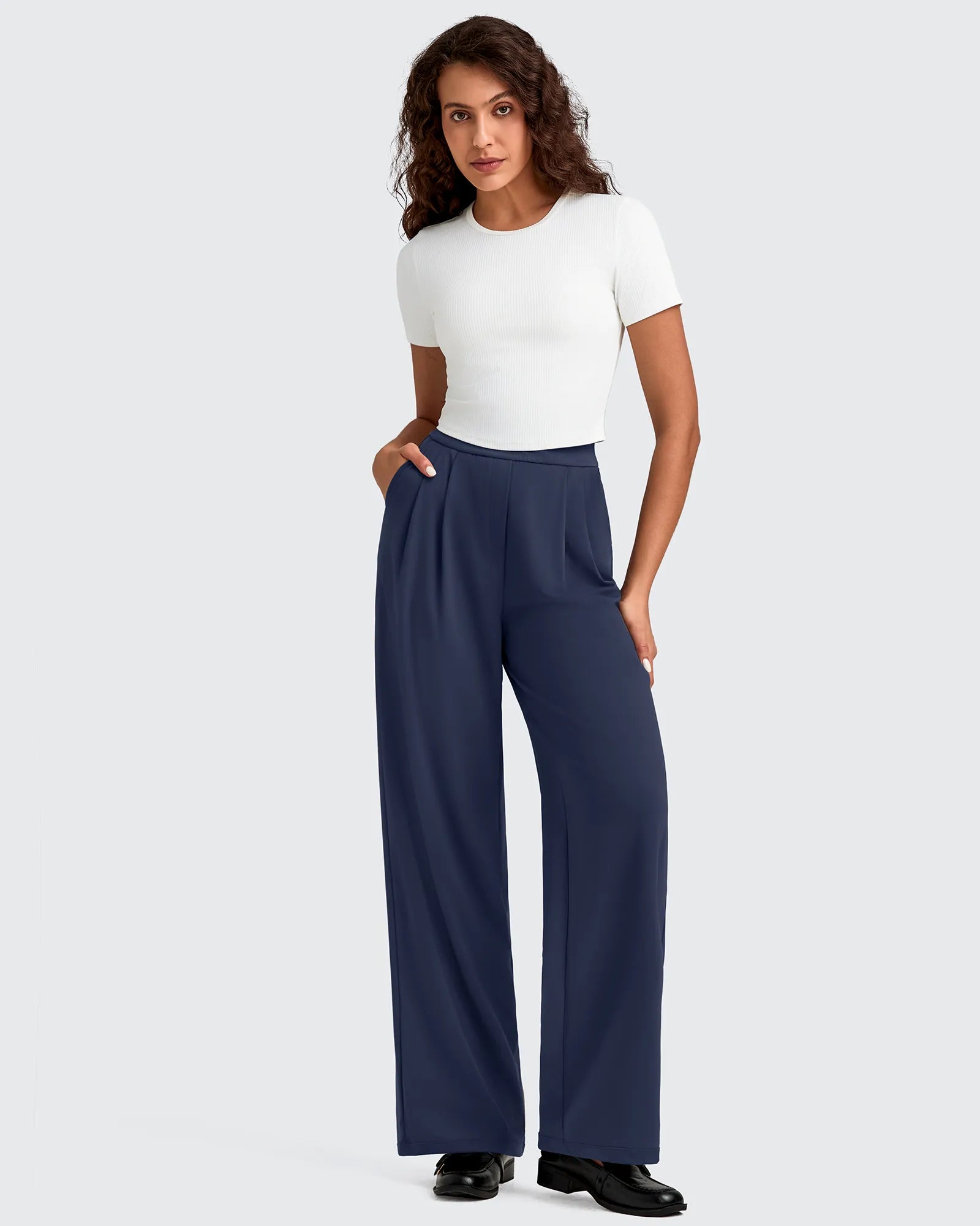 G4Free - ShiftReady High Waisted Dressy Casual Trousers -GF25J513AA-S