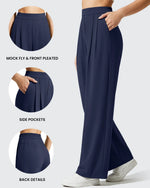 G4Free - ShiftReady High Waisted Dressy Casual Trousers -GF25J513AA-S