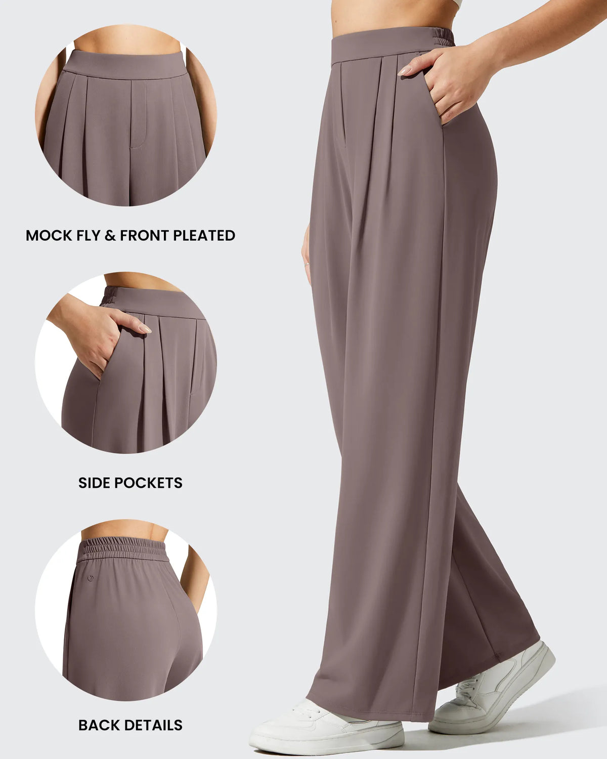 G4Free - ShiftReady High Waisted Dressy Casual Trousers -GF25J513AA-S