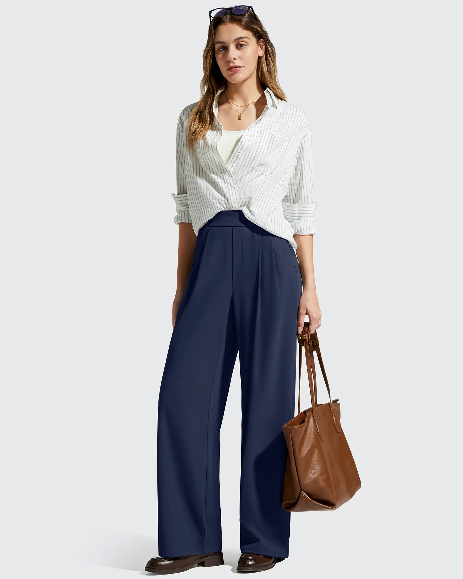 G4Free - ShiftReady High Waisted Dressy Casual Trousers -GF25J513AA-S