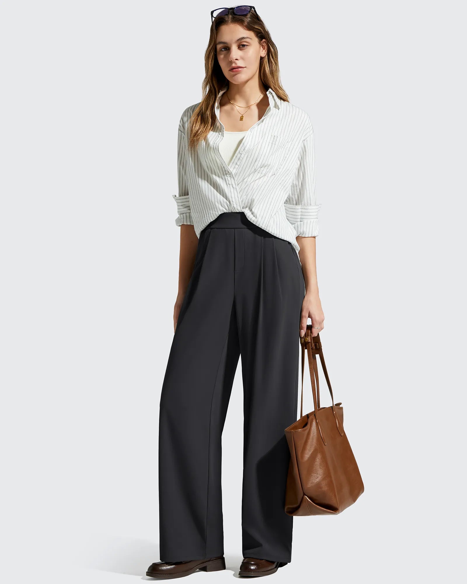 G4Free - ShiftReady High Waisted Dressy Casual Trousers -GF25J513AA-S