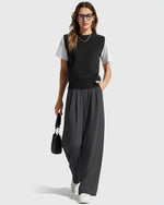 G4Free - ShiftReady High Waisted Dressy Casual Trousers -GF25J513AA-S