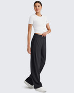 G4Free - ShiftReady High Waisted Wide Leg Dress Trousers -GF25J361CA-S