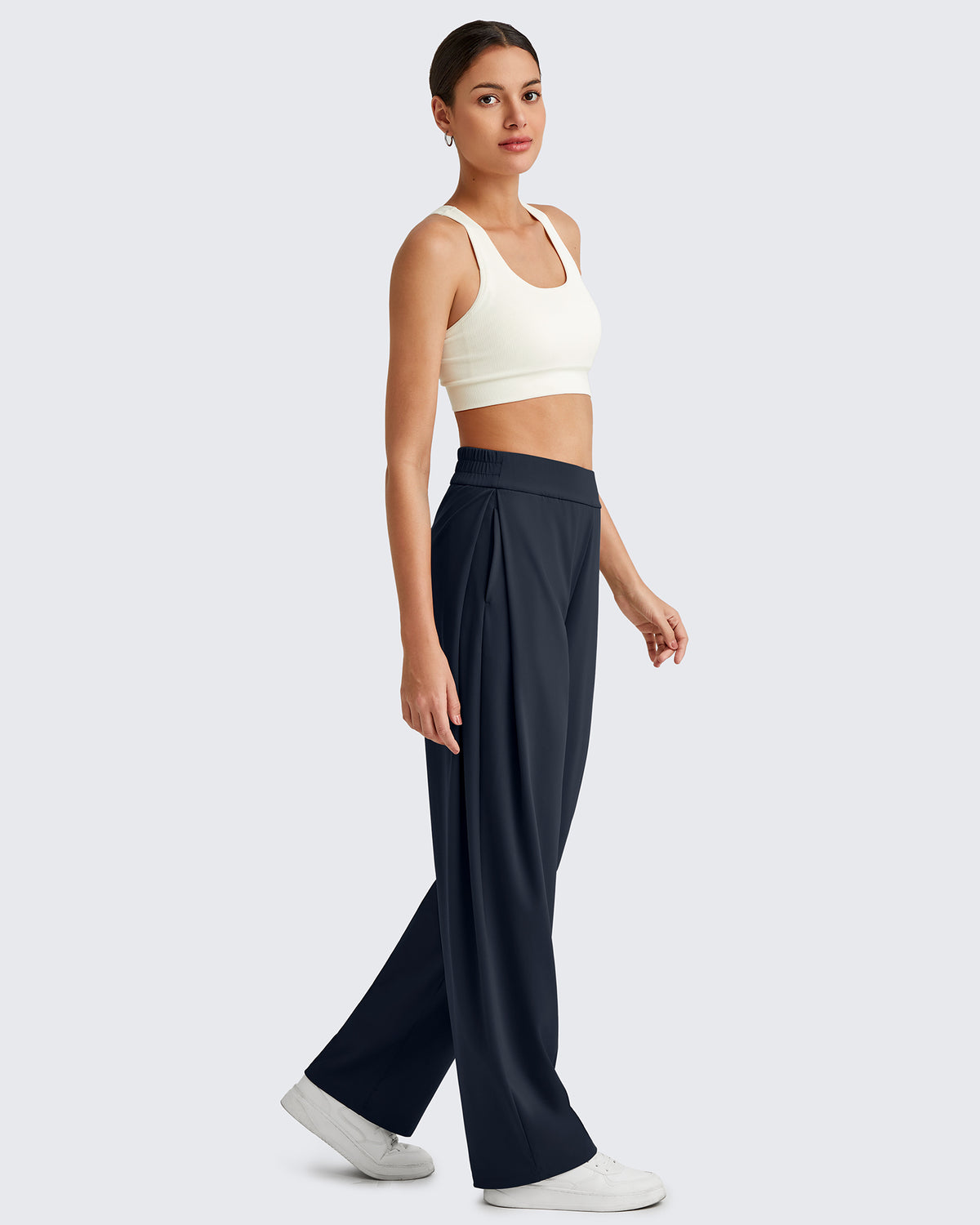 G4Free - ShiftReady High Waisted Wide Leg Dress Trousers -GF25J361CA-S