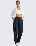 G4Free - ShiftReady High Waisted Wide Leg Dress Trousers -GF25J361CA-S