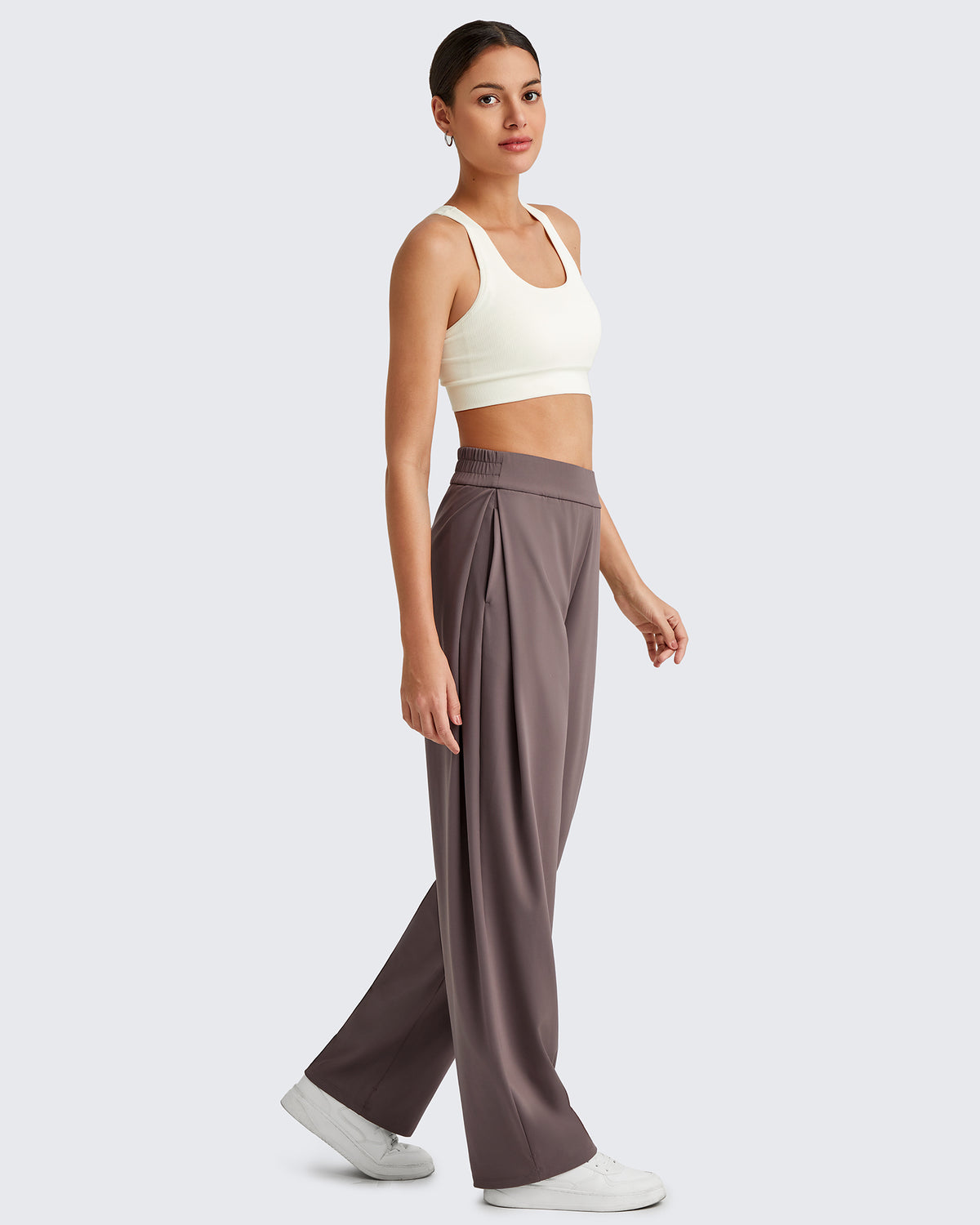 G4Free - ShiftReady High Waisted Wide Leg Dress Trousers -GF25J361CA-S