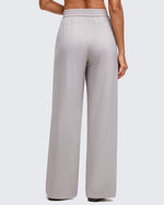 G4Free - ShiftReady Lightweight Front Pleat Wide Leg Pants -GF25J353DA-S