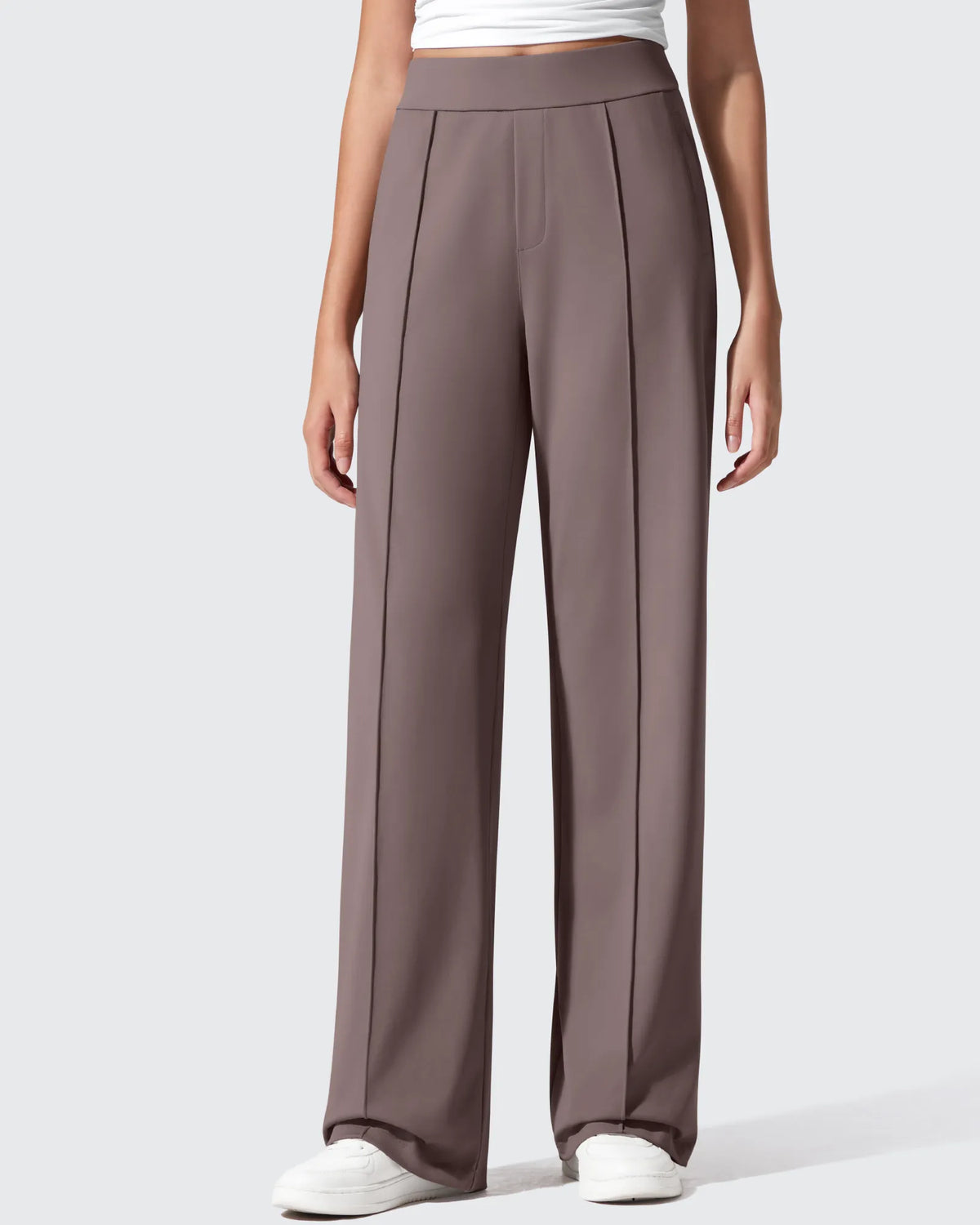 G4Free - ShiftReady Pockets Elastic Band Wide Leg Work Pants -GF25J691AA-S