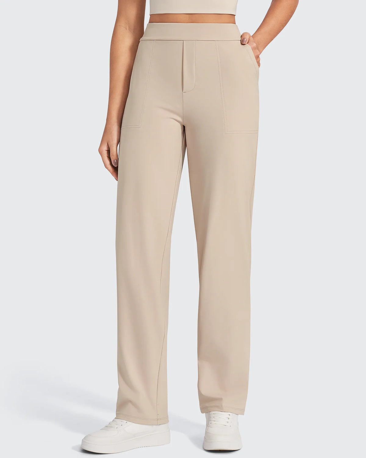 G4Free - ShiftReady Straight Leg Yoga Work Pants 30'' -GF24D265BA-S