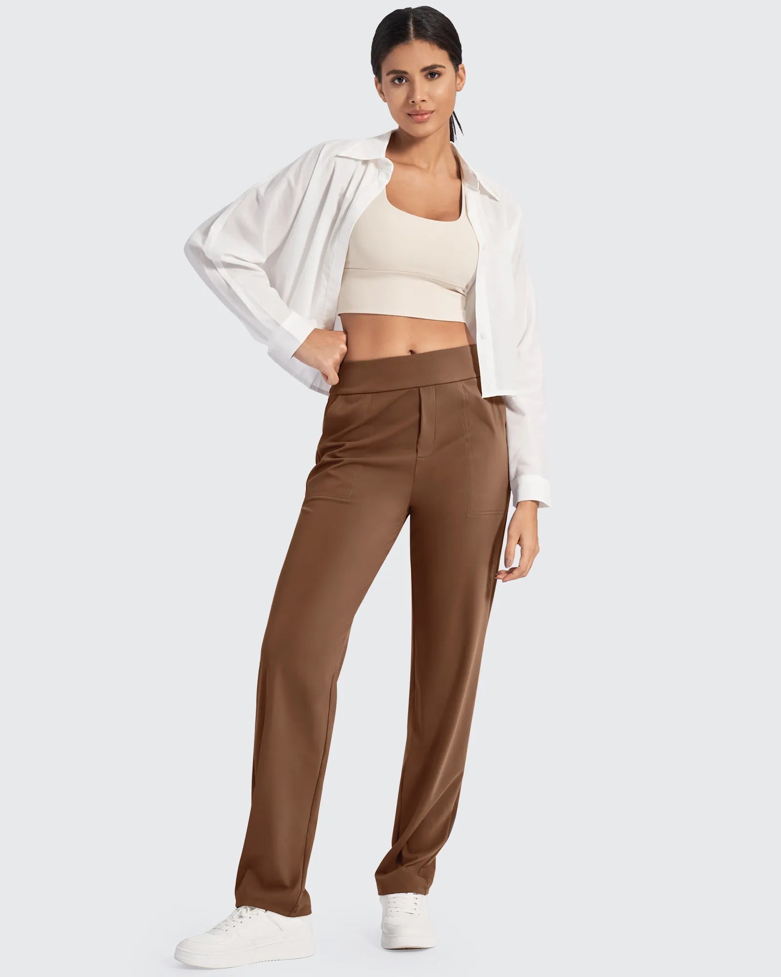 G4Free - ShiftReady Straight Leg Yoga Work Pants -GF24D264AA-S