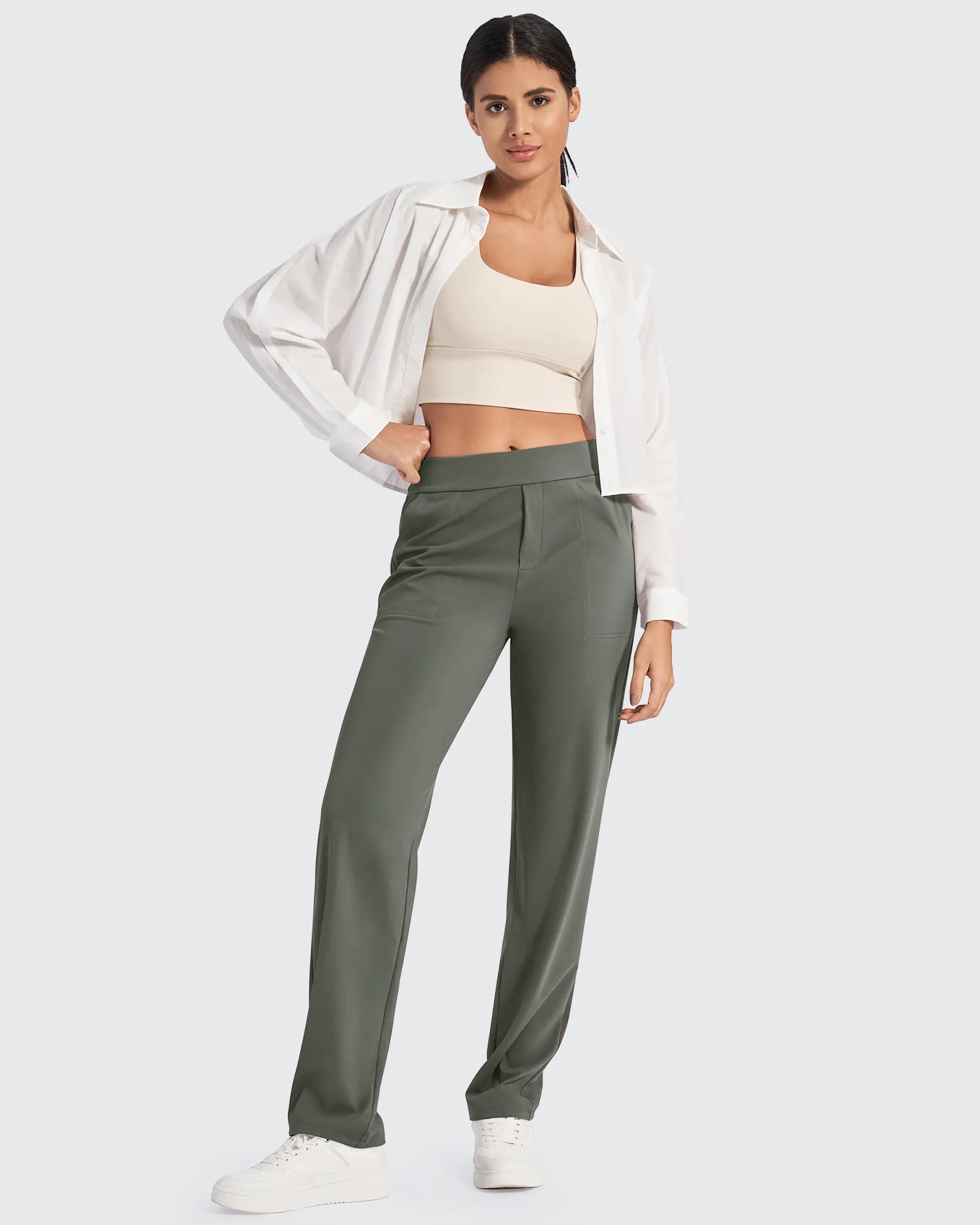 G4Free - ShiftReady Straight Leg Yoga Work Pants -GF24D264AA-S