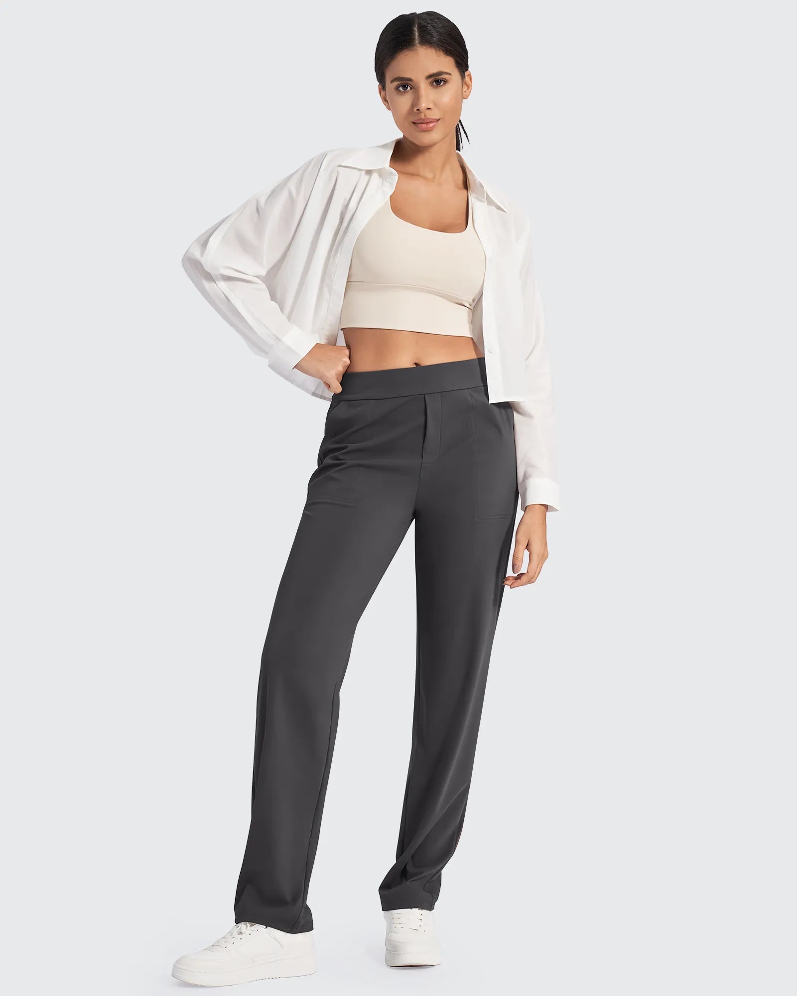 G4Free - ShiftReady Straight Leg Yoga Work Pants -GF24D264AA-S