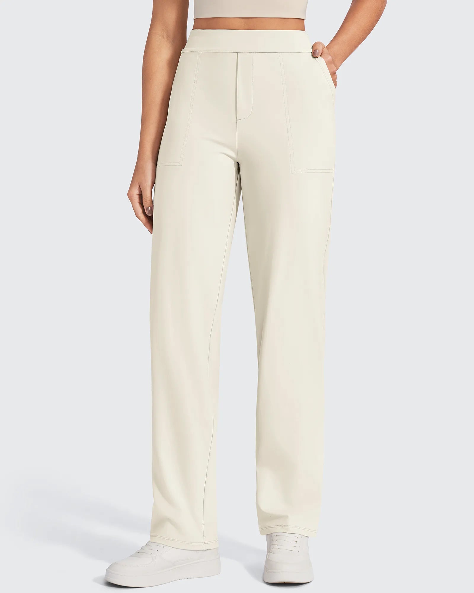 G4Free - ShiftReady Straight Leg Yoga Work Pants -GF24D264AA-S