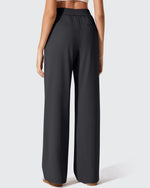 G4Free - ShiftReady Two Front Pleated Wide Leg Dress Pants -GF25J677AF-XS