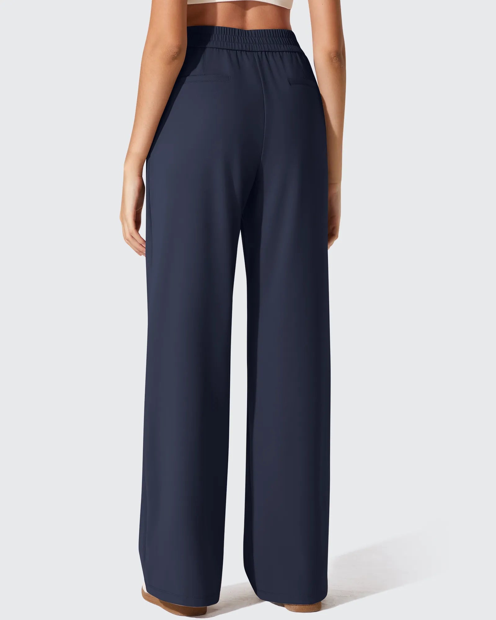 G4Free - ShiftReady Two Front Pleated Wide Leg Dress Pants -GF25J677AF-XS
