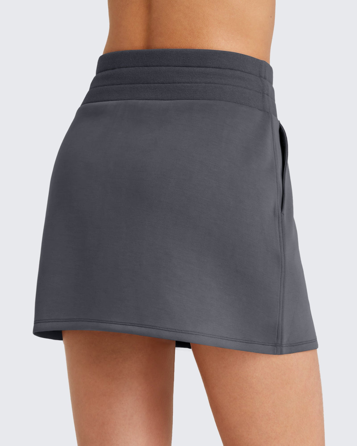 G4Free - Smoofit Casual Drawstring Sweat Skirts -GF25S404AA-S