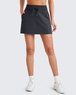 G4Free - Smoofit Casual Drawstring Sweat Skirts -GF25S404AA-S