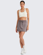 G4Free - Smoofit Casual Drawstring Sweat Skirts -GF25S404AA-S